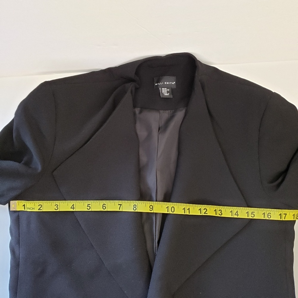 Willi Smith Lined Blazer Coat Jacket - image 8